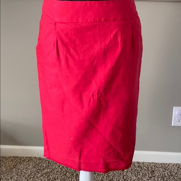 J Crew Pencil Skirt and Black Top - Picture 2 of 5